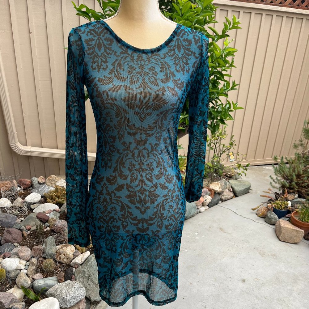 Sheer dress cover up